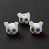 10Pcs Cartoon Animal Lampwork Glass Beads for DIY Jewelry