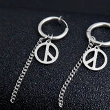 10Pcs Clip On Earring Converters Non-pierced Round Hoops Jewelry Finding