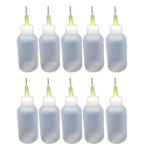 10Pcs Epoxy Resin Mold Coloring Bottles Kit with Syringe Needle Craft Tools