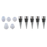10Pcs Wine Cork Silicone Mold Set for DIY Crafts