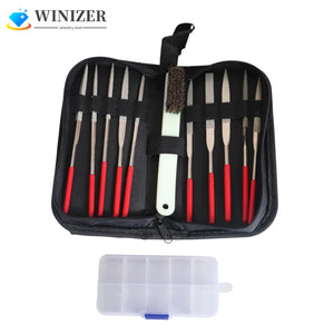 10Pcs Diamond File Set Metal Hand Tools For Ceramic Glass Gem Stone Hobbies
