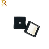 10Pcs Zircon Jewelry Box Organizer with Soft Sponge