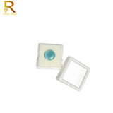 10Pcs Zircon Jewelry Box Organizer with Soft Sponge