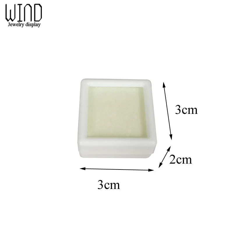 10Pcs Diamond Jewelry Organizer Box Gems Packaging Box DIY Disamond Ring