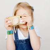 10Pcs Dinosaur Slap Bracelets Animal Theme Toys Snap Bands Party Favors