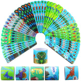 10Pcs Dinosaur Slap Bracelets Animal Theme Toys Snap Bands Party Favors