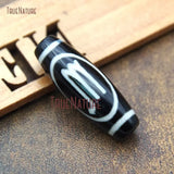 10Pcs Dzi Agates Loose Beads Scorpio Oval Shaped Beads 30x10mm
