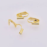 10Pcs Earring Converters Turn Pierced Earrings Into Clip-Ons