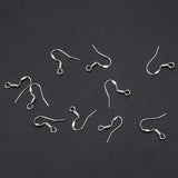 10Pcs Silver Earring Hooks Hypoallergenic French Ear Wires for DIY Jewelry Makin