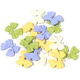 10Pcs Bow Earring Supplies Metal Pendant Lady Women Charms Jewel