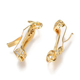 10Pcs High Heel Enamel Charms Zirconia Stilettos Antique DIY Craft