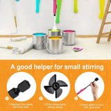 10Pcs Epoxy Mixer Reusable Paint Mixer Drill Paddles
