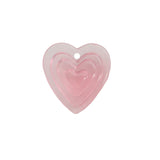 10Pcs Pink Heart Charms DIY Jewelry Making Earrings Necklace Pendant