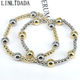 10Pcs Boho Copper Beaded Charm Bracelets for Women Men
