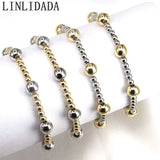 10Pcs Boho Copper Beaded Charm Bracelets for Women Men