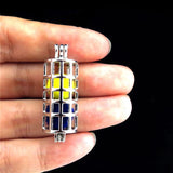 10Pcs Pearl Cage Locket Aromatherapy Diffuser Necklace Bracelet DIY Jewelry Bulk