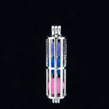 10Pcs Pearl Cage Aromatherapy Locket Pendant DIY Jewelry Bulk