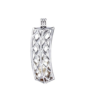 10Pcs Pearl Cage Aromatherapy Locket Pendant DIY Jewelry Bulk