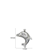 10Pcs Dolphin Beads Cage Locket Aromatherapy Diffuser Pendant