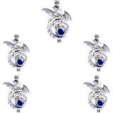 10Pcs Evil Dragon Pearl Cage Locket Aromatherapy Pendant Bulk
