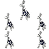 10Pcs Giraffe Beads Cage Locket Aromatherapy Diffuser Pendant