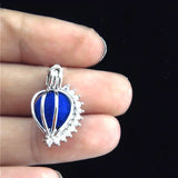 10Pcs Rhinestone Pearl Cage Locket Aromatherapy Pendant Jewelry Making