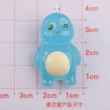 10Pcs Dinosaur Charms Resin Monster Pendant DIY Earrings Jewelry Making