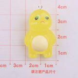 10Pcs Dinosaur Charms Resin Monster Pendant DIY Earrings Jewelry Making