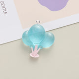 10Pcs Noctilucent Balloon Charms Resin Pendant DIY Earrings Necklace Jewelry