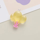 10Pcs Noctilucent Balloon Charms Resin Pendant DIY Earrings Necklace Jewelry