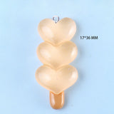10Pcs Heart Lollipop Resin Charms DIY Jewelry Making C1219