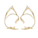 10Pcs Fairy Ear Cuff Earring for Women Hollow Cat Ears Outline Elf Ear Clip