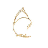 10Pcs Fairy Ear Cuff Earring for Women Hollow Cat Ears Outline Elf Ear Clip