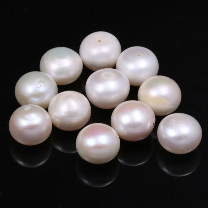 10Pcs Natural Freshwater Pearls Loose Beads DIY Jewelry Making Accessories