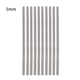 10Pcs Flat Blank Bracelet Blanks for Customizing Jewelry Making