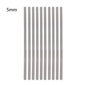 10Pcs Flat Blank Bracelet Blanks for Customizing Jewelry Making