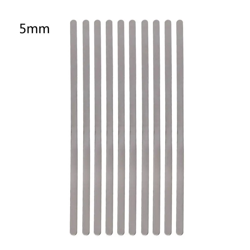 10Pcs Flat Blank Bracelet Blanks for Customizing Jewelry Making