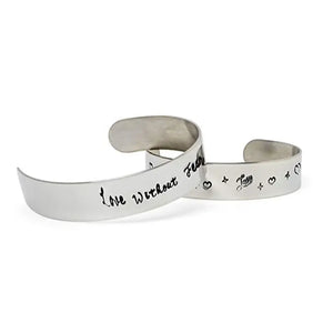 10Pcs Flat Blank Bracelet Blanks for Customizing Jewelry Making