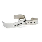 10Pcs Flat Blank Bracelet Blanks for Customizing Jewelry Making