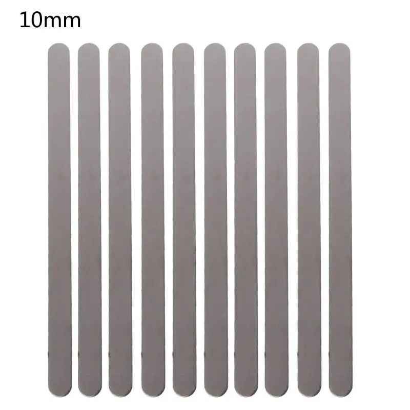 10Pcs Flat Bracelet Blanks for Custom Jewelry Making