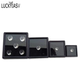 10Pcs Gemstone Diamond Display Storage Box Soft Sponge Organizer Showcase