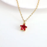 10Pcs Mixed CZ Star Shape Pendant Necklace/Charm