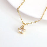 10Pcs Mixed CZ Star Shape Pendant Necklace/Charm