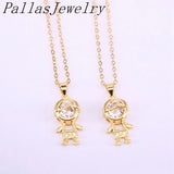 10Pcs CZ Necklace Charm Sparkling Clear Cubic Zirconia Charms Pendant