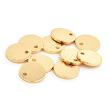 10Pcs Round Stamping Blank Disc Charms For Jewelry Making DIY