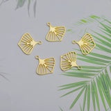 10Pcs Ginkgo Leaf Charms Pendant For DIY Jewelry Making