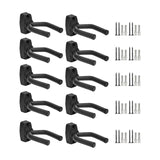 10Pcs Short Ukulele Wall Guitar Metal Hanger