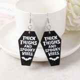 10Pcs Halloween Charms Coffin Thick Thighs Spooky Vibes DIY Making