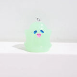 10Pcs Halloween Luminous Ghost Resin Charms for DIY Jewelry Making