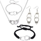 10Pcs Handcuffs Freedom Charms DIY Jewelry Making